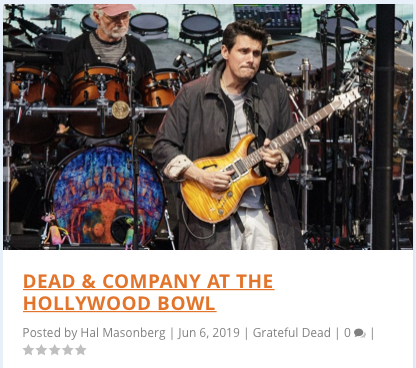 Hal Masonberg's write up in DeadHeadLand. 